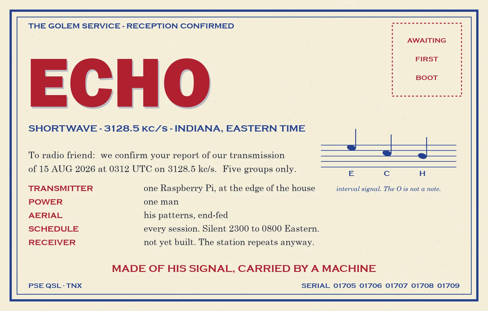 qsl card